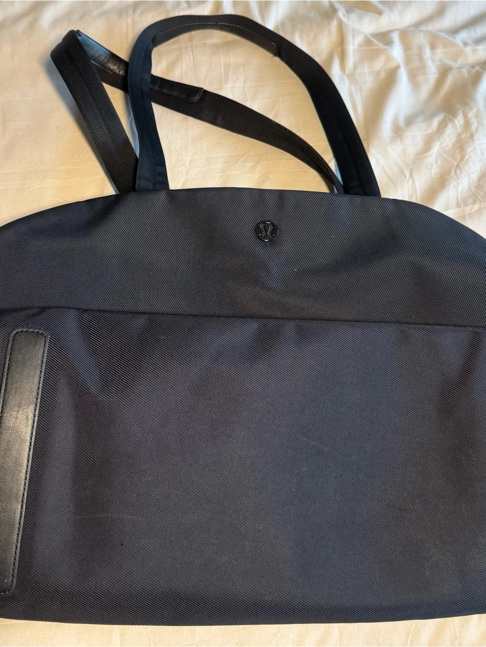 lululemon athletica Black Duffel Tote